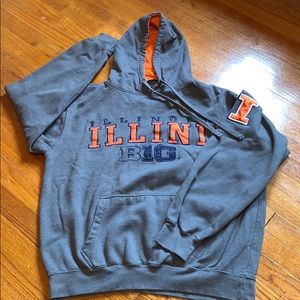 NEW Illini University of Illinois Hoodie.